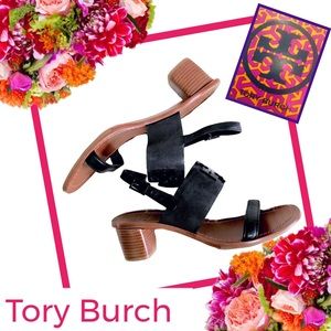 SOLD! 🌷🎶💕TORY BURCH Lowell Heeled Sandals